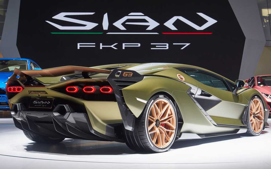 来自未来科幻的“宇宙飞船”: 兰博基尼SIAN FKP37